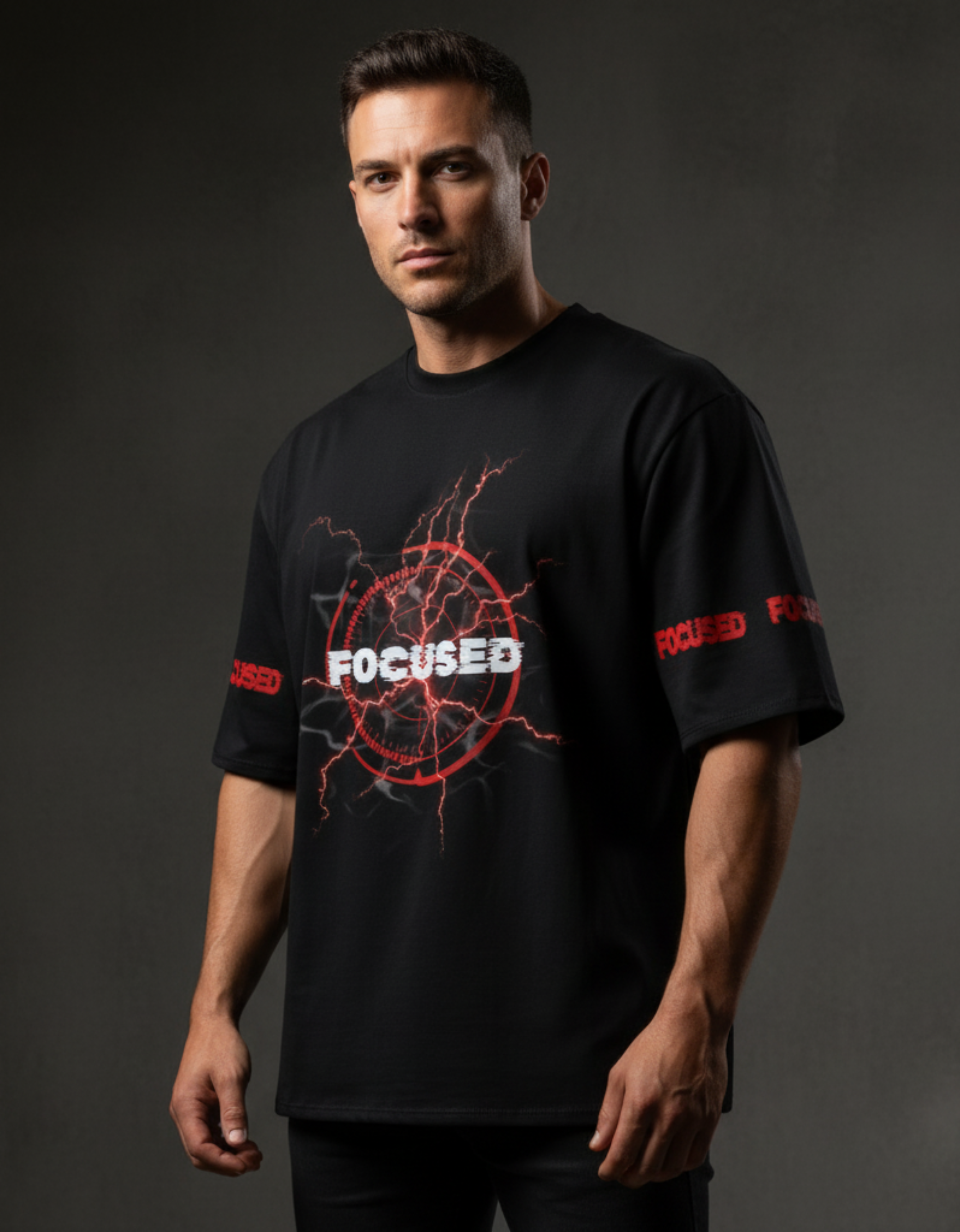 focused Oversized Tee